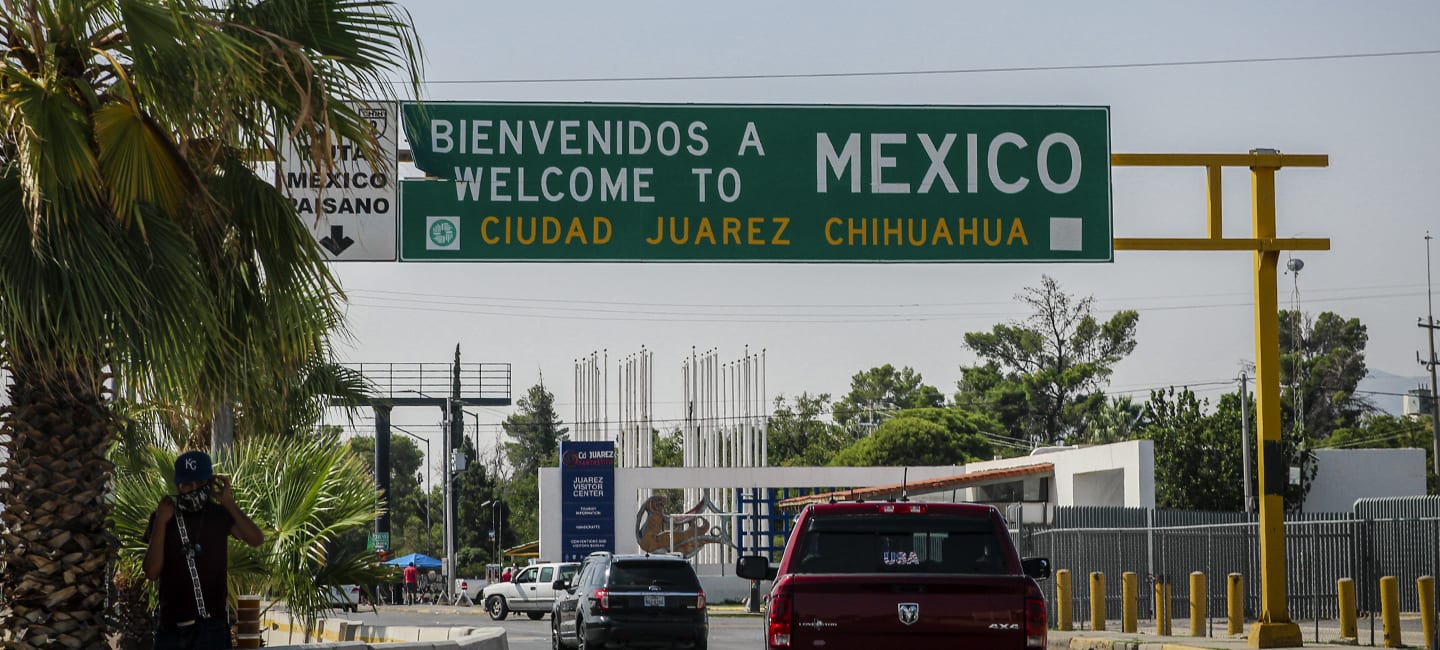 Bridge, Mexico, Americas, El Paso, Juarez