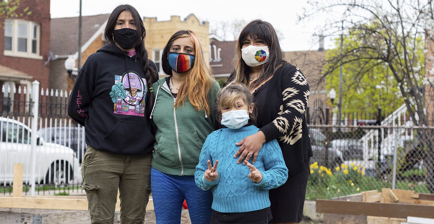 gender-based, violence, domestic, femme, Little Village, Chicago, Pilsen, community, care, protection, survivors, immigrant, strength, safety, food , housing, garden, La Ruda Farm, Femme Defensa